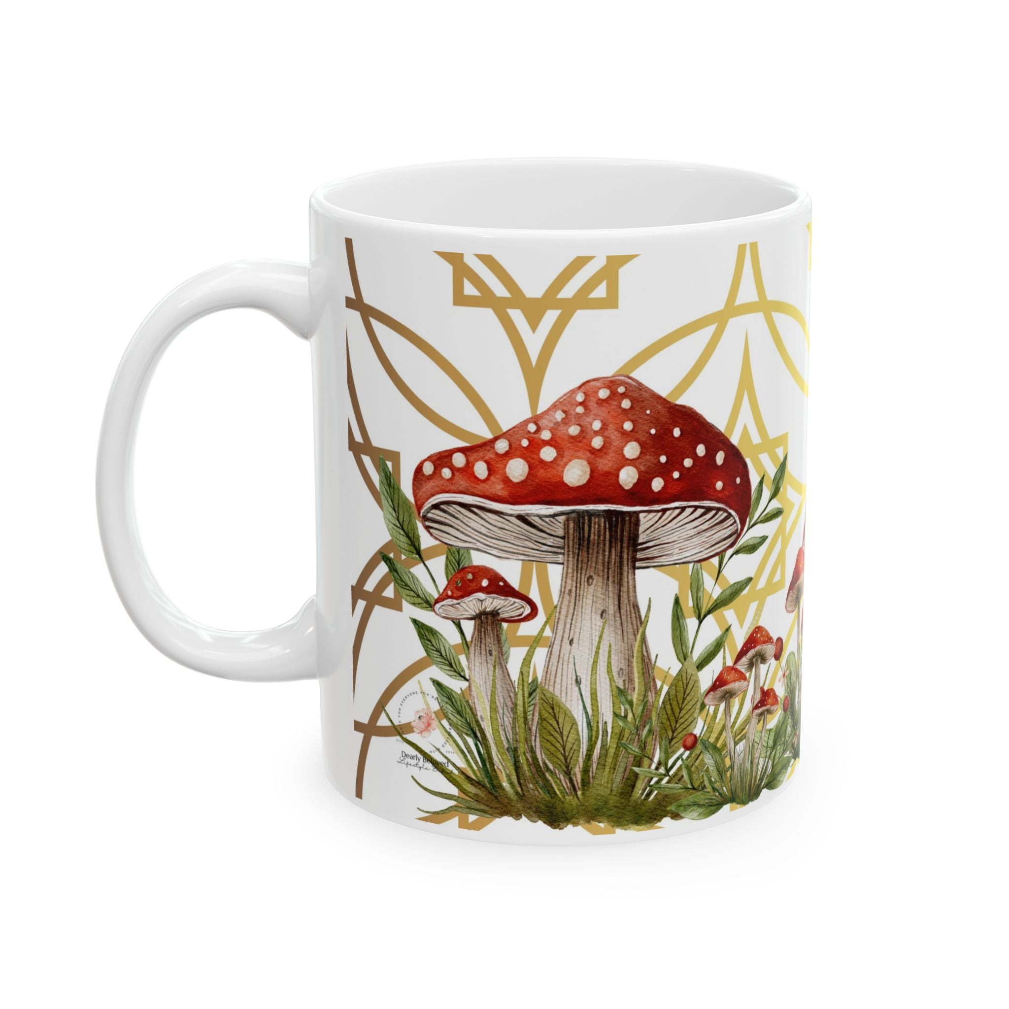 Inspirational Cottage Core Ceramic Mug (11oz, 15oz)