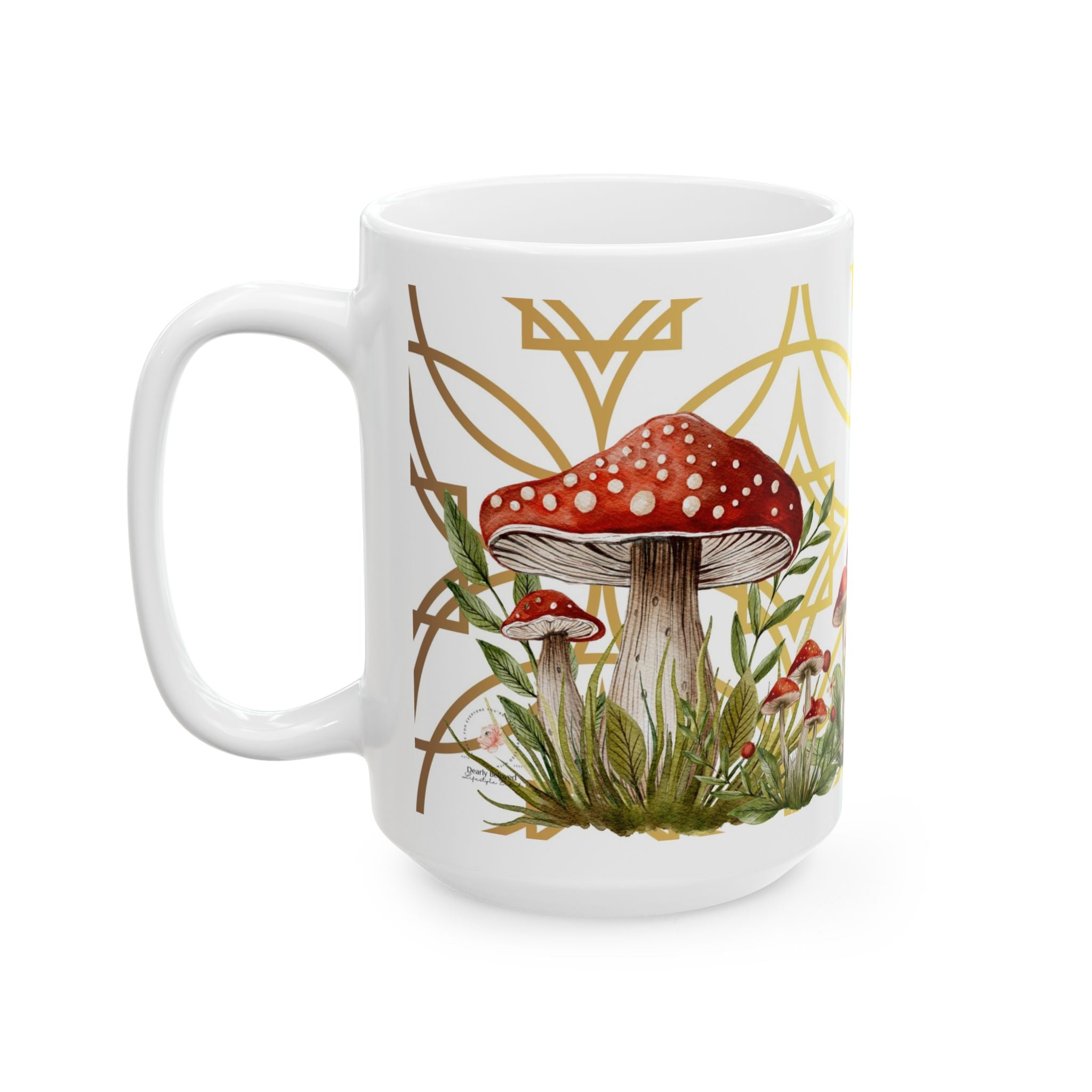 Inspirational Cottage Core Ceramic Mug (11oz, 15oz)